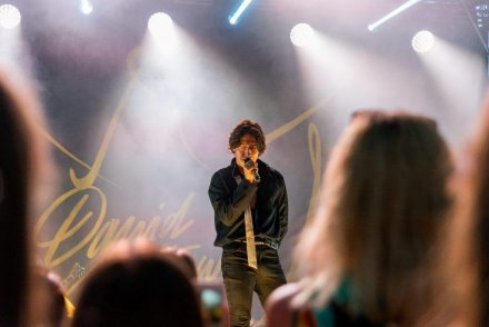 Koncert Dawida Kwiatkowskiego w wislańskim amfiteatrze